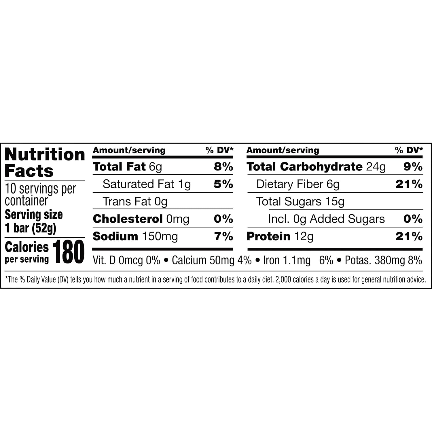 RXBAR Protein Bars, 12g Protein, Gluten Free Snacks, Blueberry, 22oz Box (12 Bars)