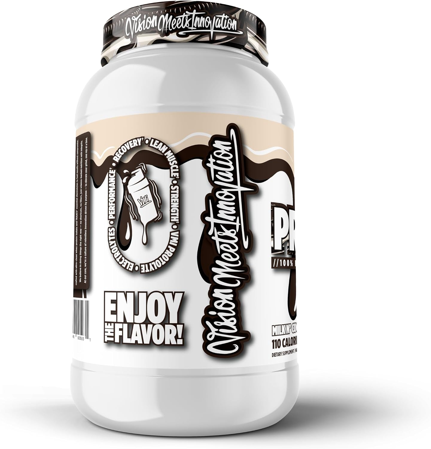 VMI Sports | ProtoLyte Whey Isolate Protein Powder | Low Calorie Whey for Weight Loss and Muscle Gain | Digestive Enzymes | Non-GMO (1.6 lb, Chocolate Fudge Cookie) | Premium whey isolate protein powder for smooth mixing in shakes smoothies and convenien…