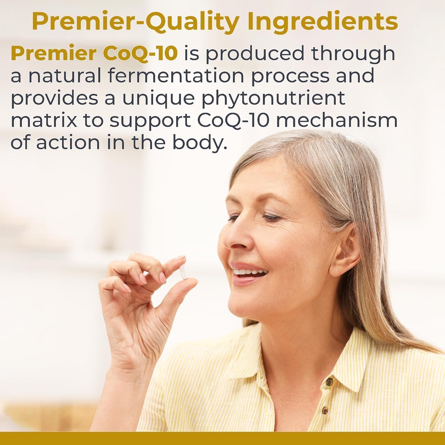 Premier Research Labs CoQ10 - Coenzyme Q10, Co Q 10 Supplement, 100mg Capsules