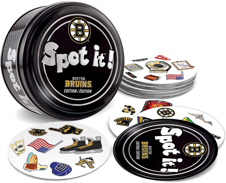 Masterpieces NHL Unisex-Teen Spot It! Card Game