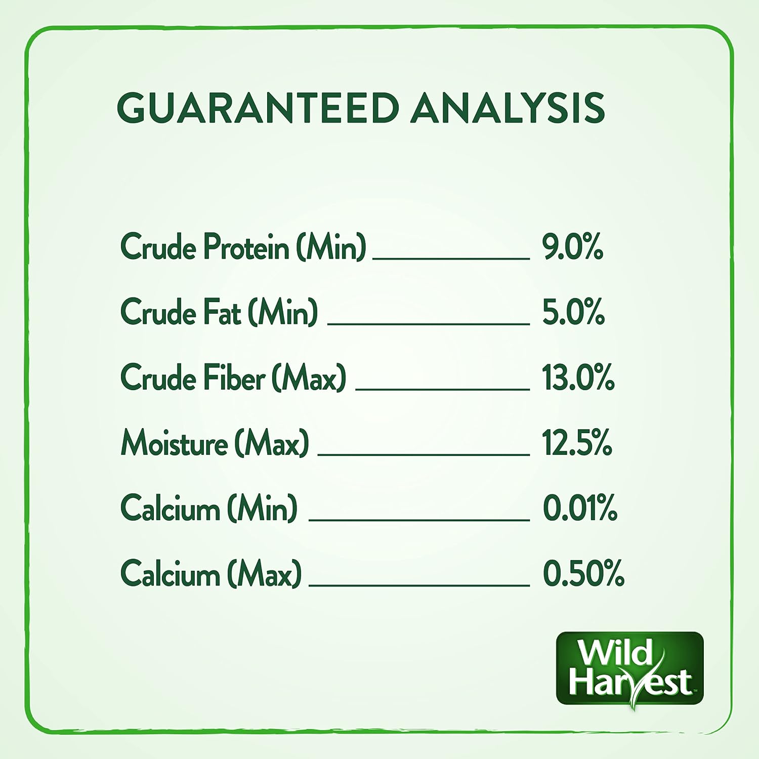 Wild Harvest Daily Blend Nutrition Diet, 2 Pounds, Bird Food for Cockatiels, Lovebirds and Small Hookbills