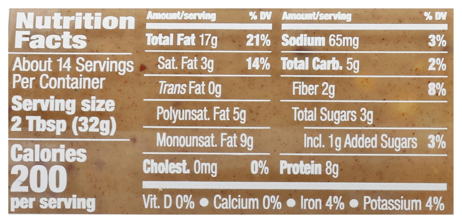 MaraNatha Organic Creamy Peanut Butter Spread, No Stir, 16 Ounce Jar