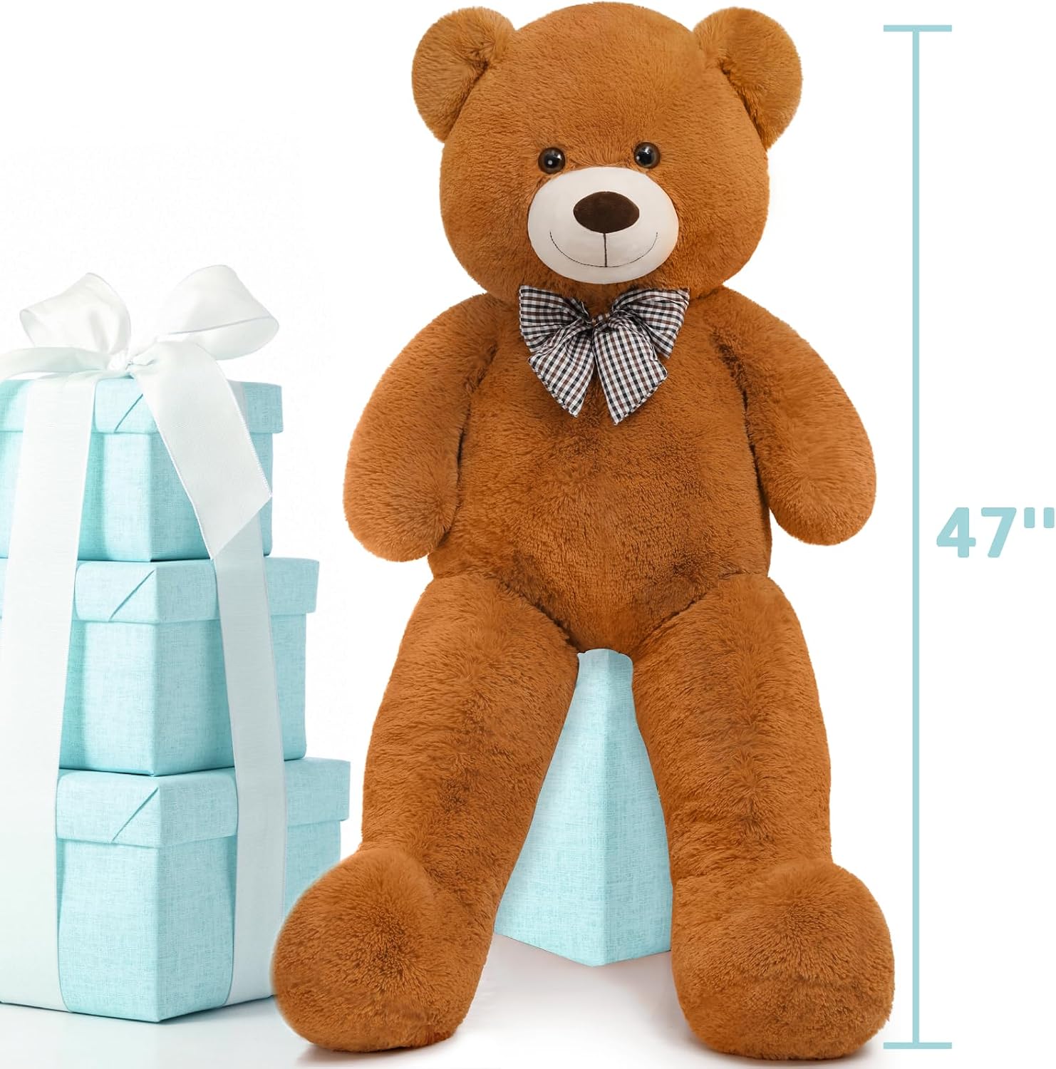 Toys Studio 47 Inch Big Teddy Bear Giant Stuffed Animal for Girls