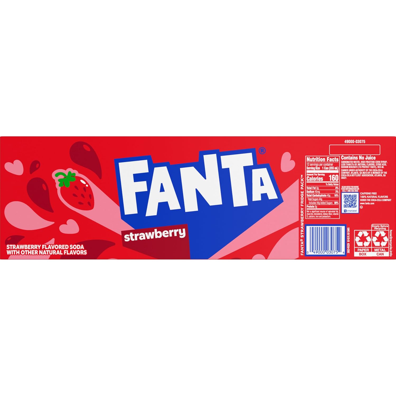 Fanta Pineapple, 12 fl oz, 12 Pack