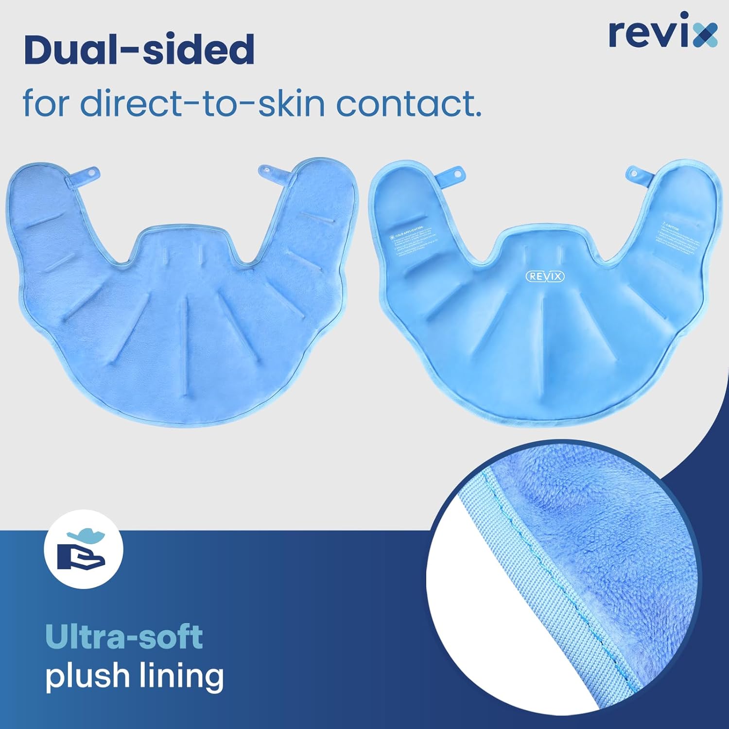 REVIX Ice Pack for Shoulders and Neck, Shoulder Ice Pack for Back Relief