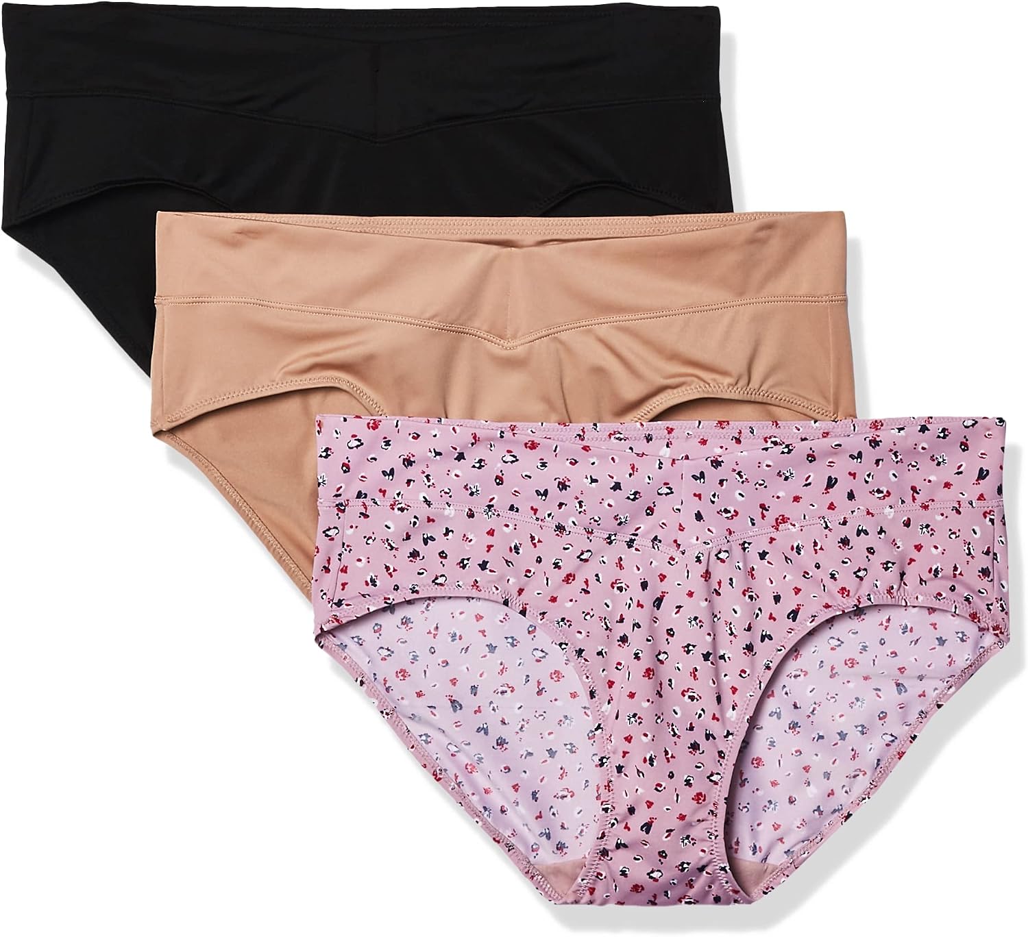 Warner's womens Blissful Benefits No Muffin Top 3 Pack Hipster Panties