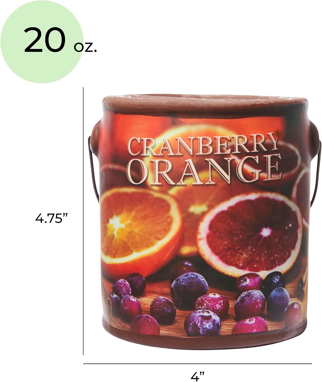 A CHEERFUL GIVER 95hr 20oz Scented Candle - Balsam Fir - Multi-Wick Glass Candle - Gifts For Men and Women