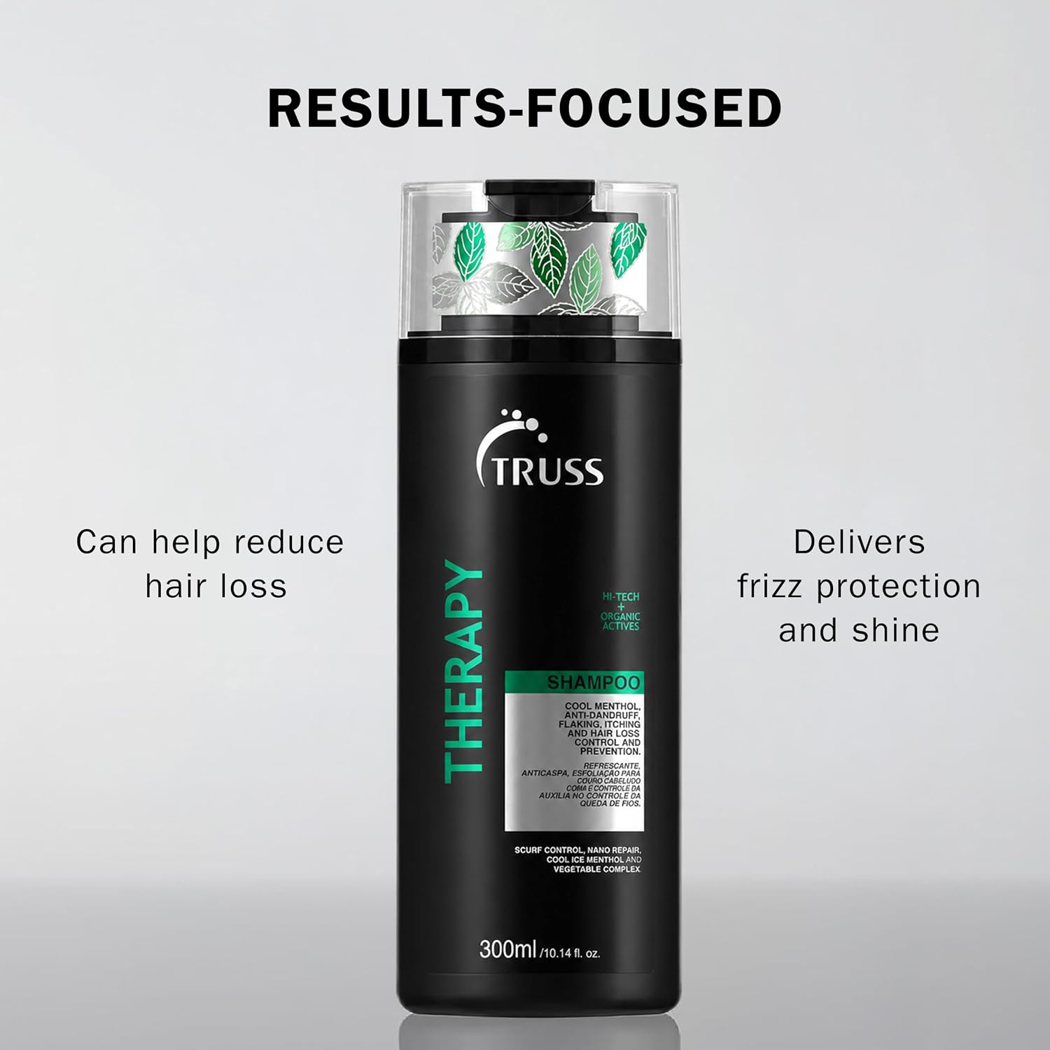 TRUSS Therapy Anti Dandruff Shampoo, Menthol Sulfate Free