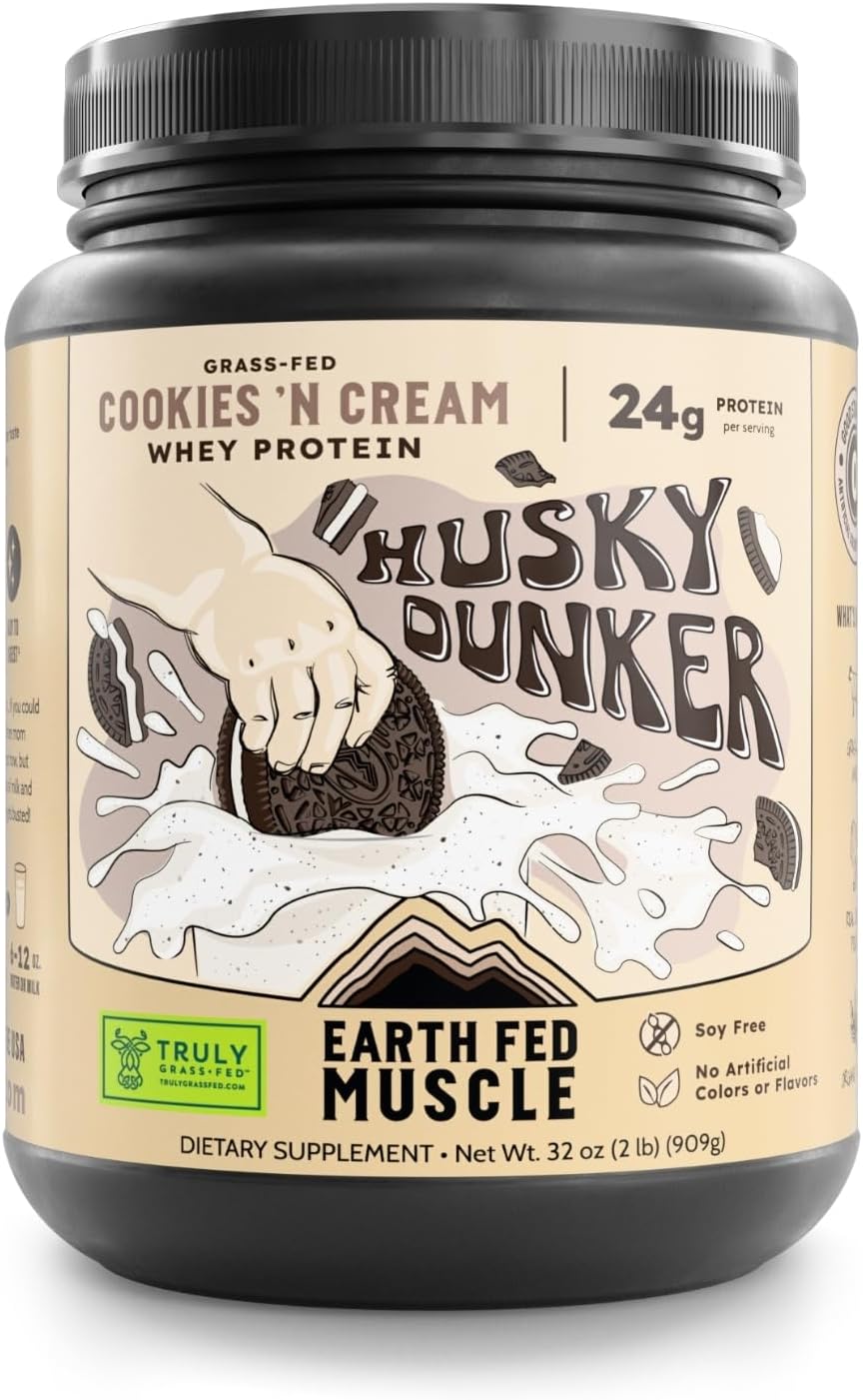 Earth Fed Muscle Whey Back Vanilla Irish Grass Fed Whey Protein Isolate | 25g protein per scoop, Third-Party Certified. Smooth vanilla, zero artificial sweeteners. Cold-processed in Ireland.