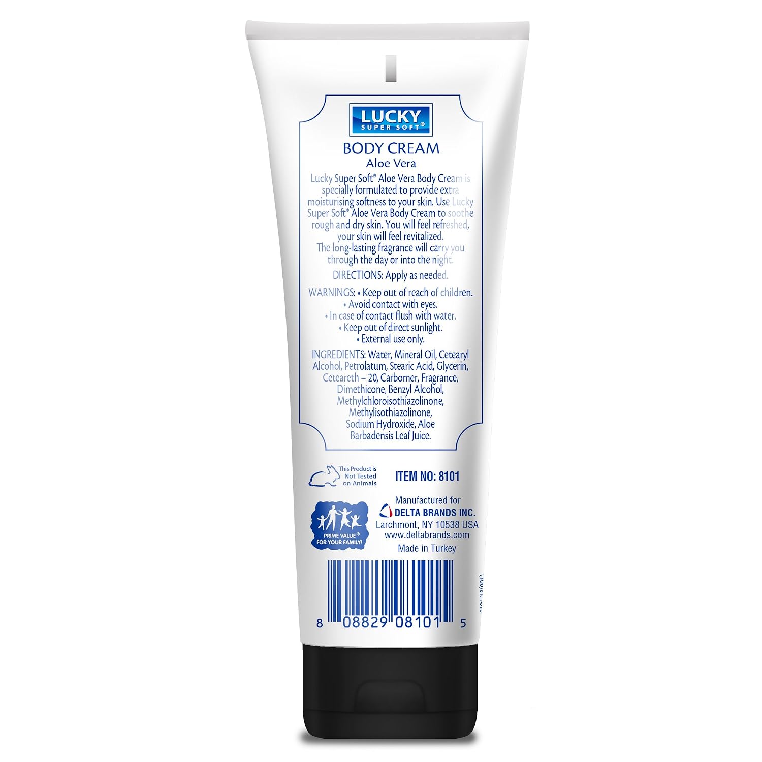 Lucky Super Soft Body Cream, Cherry Blossom, 8 Ounce