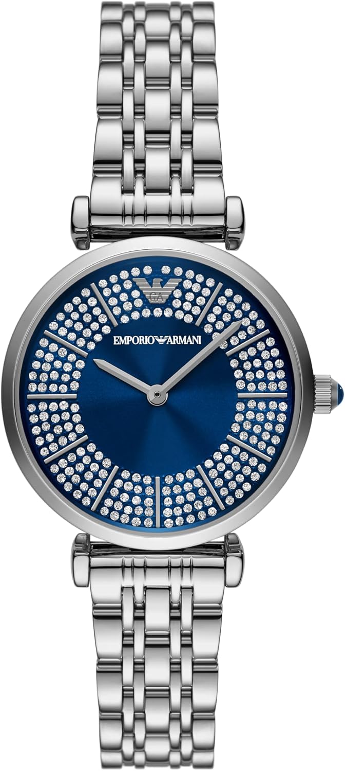 Emporio Armani Women's Dress Watch with Stainless Steel Band