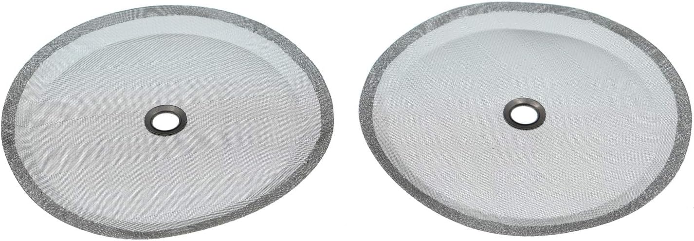 2 Packs French Press Replacement Filters Mesh Screen Perfect for 34 OZ,8 Cup French Press