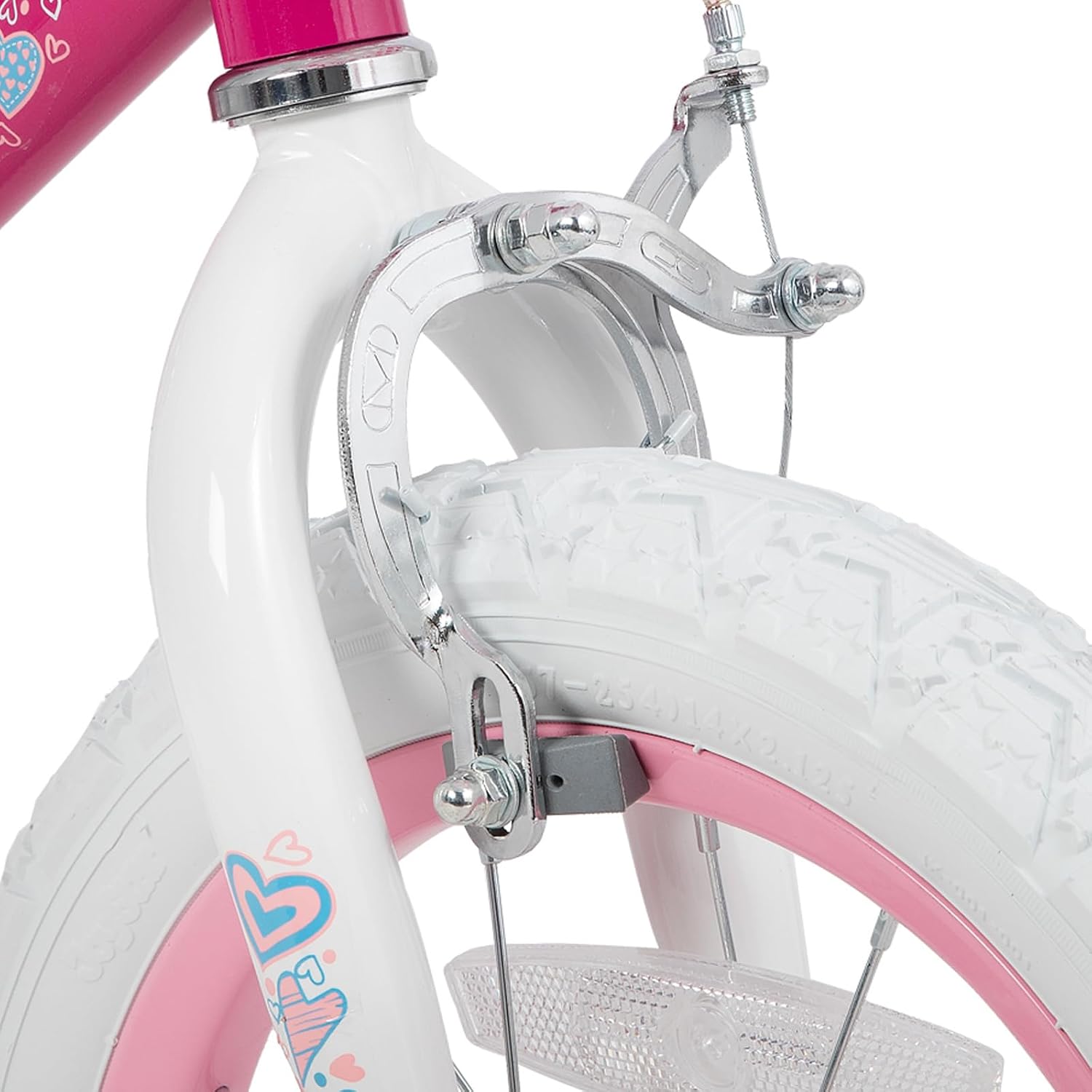 JOYSTAR Angel Girls Bike for Toddlers and Kids Ages 2-12 Years | 12-20 Inch Kids Bike with Training Wheels & Basket, 20 24“ Bicycle with Kickstand