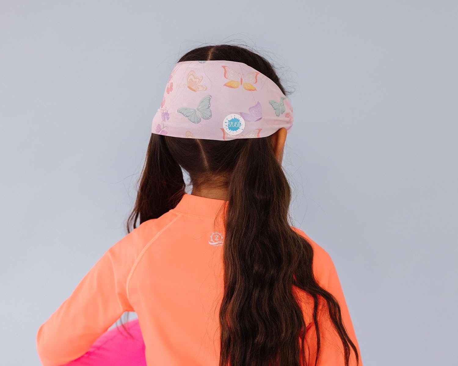 Splash Place SWIM GOGGLES with Fabric Strap - Adult & Kids Swim Goggles - PINKS & PURPLES