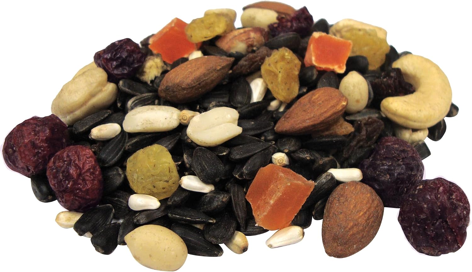 Brown's Bird Lover’s Blend Nut, Fruit & Berry Wild Bird Food, Gourmet Bird Seed with Fruits, Nuts & Sunflower Seeds, Natural & Preservative-Free