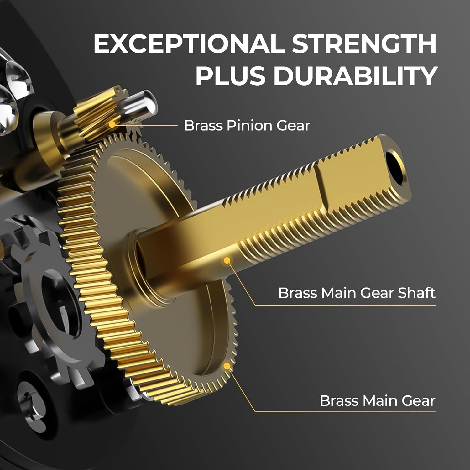 KastKing Rover Round Baitcasting Fishing Reels, Perfect Reel for Catfish | Max Drag: 30 lb, 4+1 BB, 22.8 oz, Reinforced Metal Body, Carbon Fiber Drag System, Oversized Non-Slip TPE Grips
