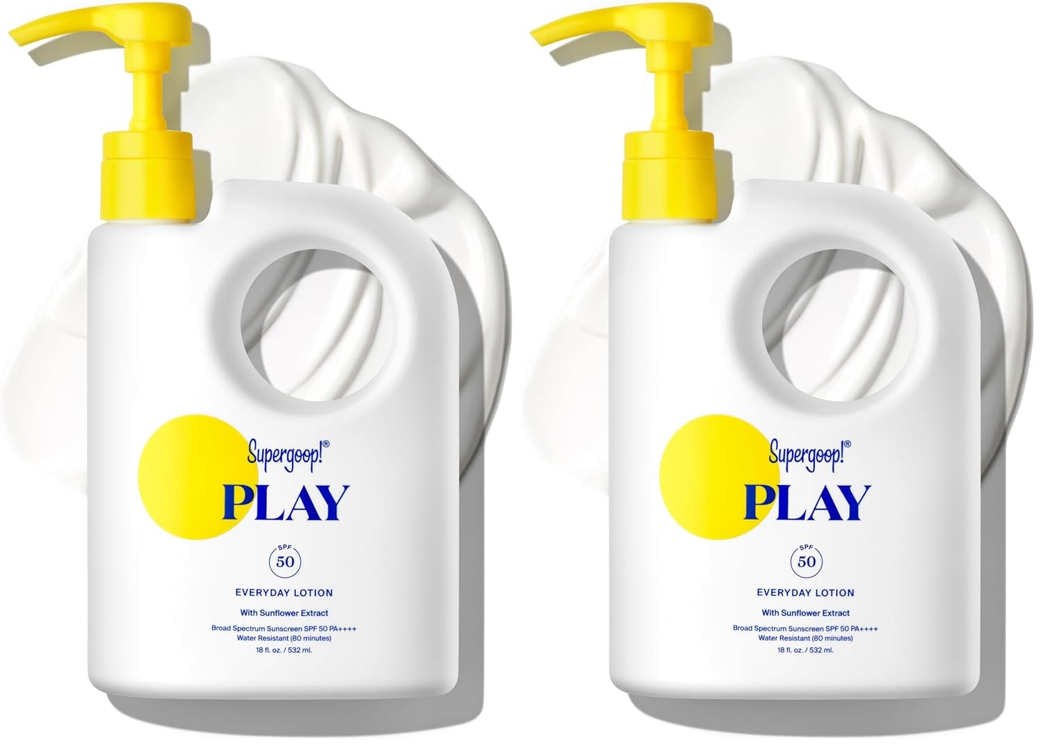 Supergoop! PLAY Everyday Lotion - Broad Spectrum Body & Face Sunscreen - Great for Active Days - Fast Absorbing, Water & Sweat Resistant