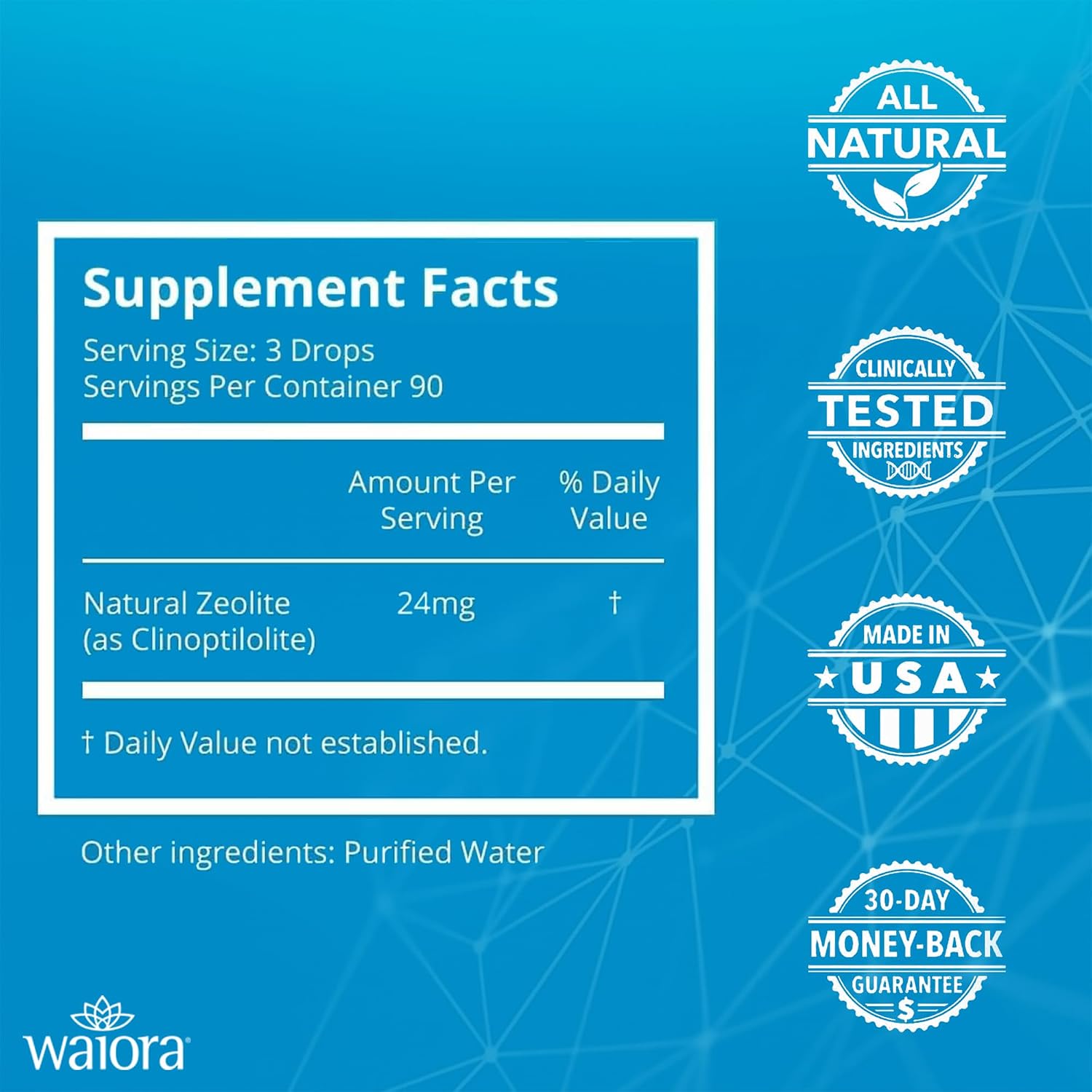 Natural Cellular Defense (NCD) Liquid Supplement, Advanced Mineral & Botanical Formula, Daily Immune & Cellular Wellness, Easy Absorption Drops