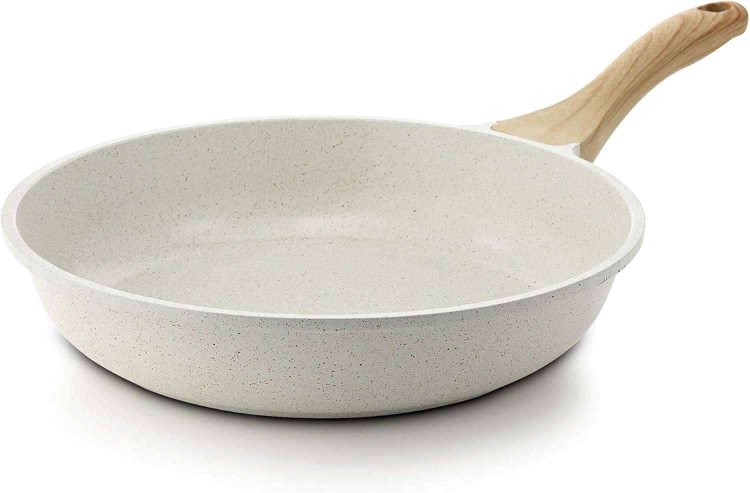 SENSARTE Nonstick Frying Pan Skillet, Swiss Granite Coating Omelette Pan, Healthy Stone Cookware Chef's Pan
