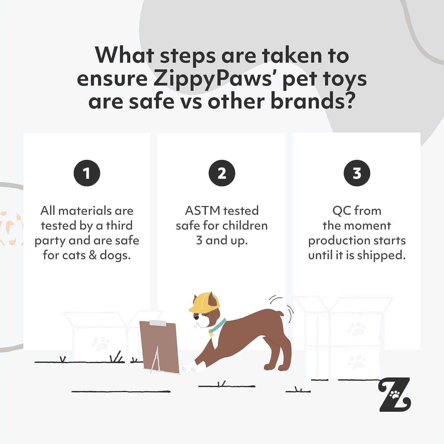 ZippyPaws RopeTugz Durable Dog Pull Rope Toy - Blue Monkey | Interactive Tug of War for Large, Medium & Small Dog, Squeaky Pet Product to Keep Them Busy, Made w/ Heavy Duty Climbing Rope
