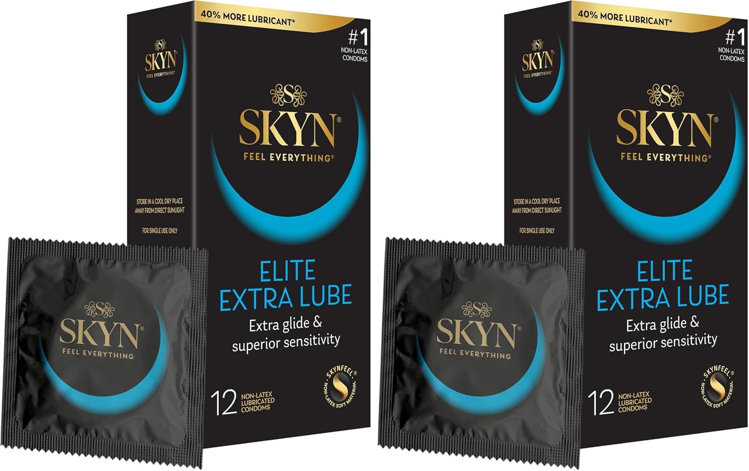 Lifestyles Skyn Polyisoprene Condoms, 12 Count (Pack of 1)