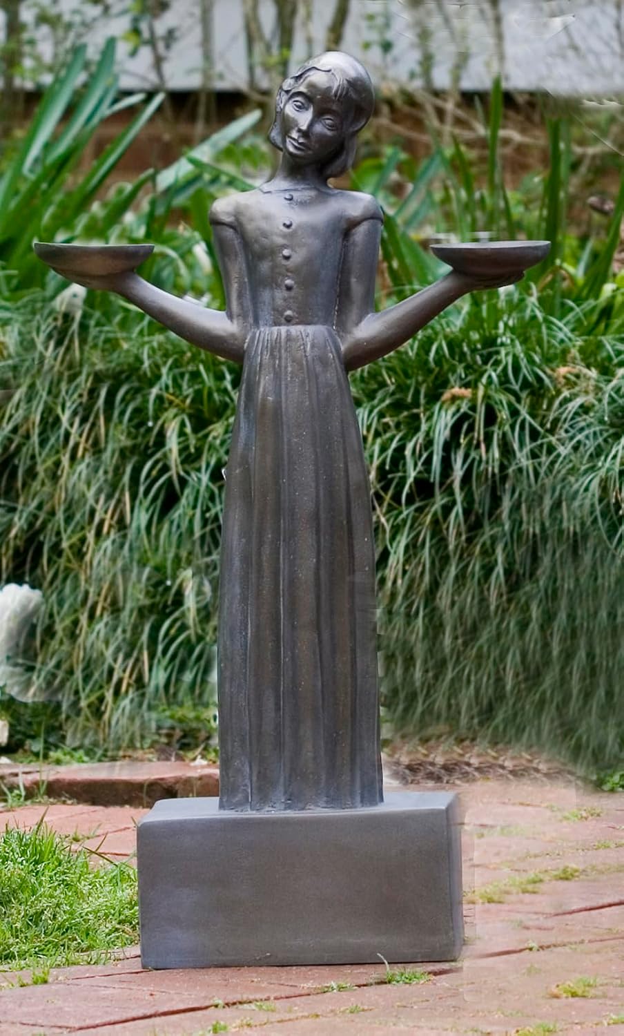 Bird Girl with Pedestal 28h