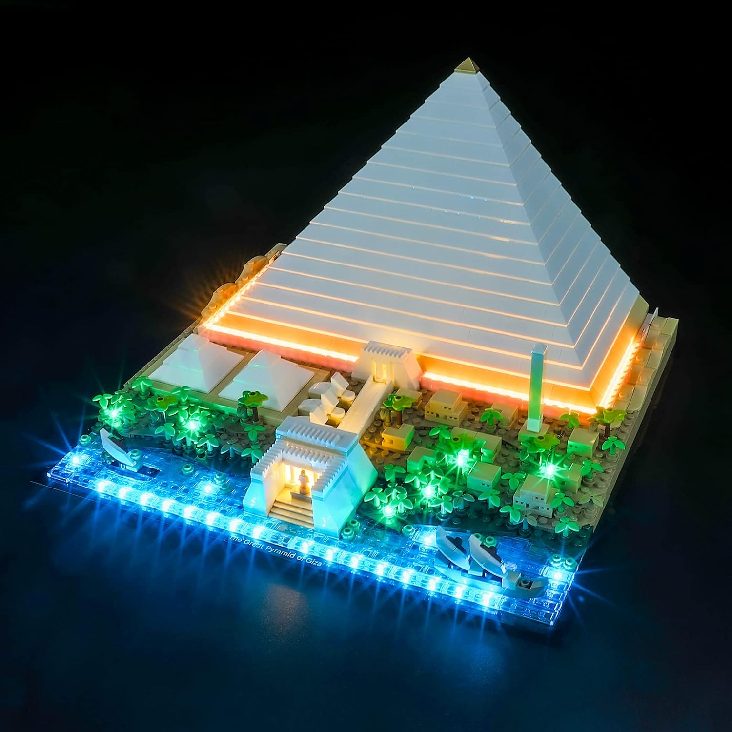 BRIKSMAX Led Lighting Kit for Architecture New York City - Compatible with Lego 21028 Building Blocks Model- Not Include The Lego Set