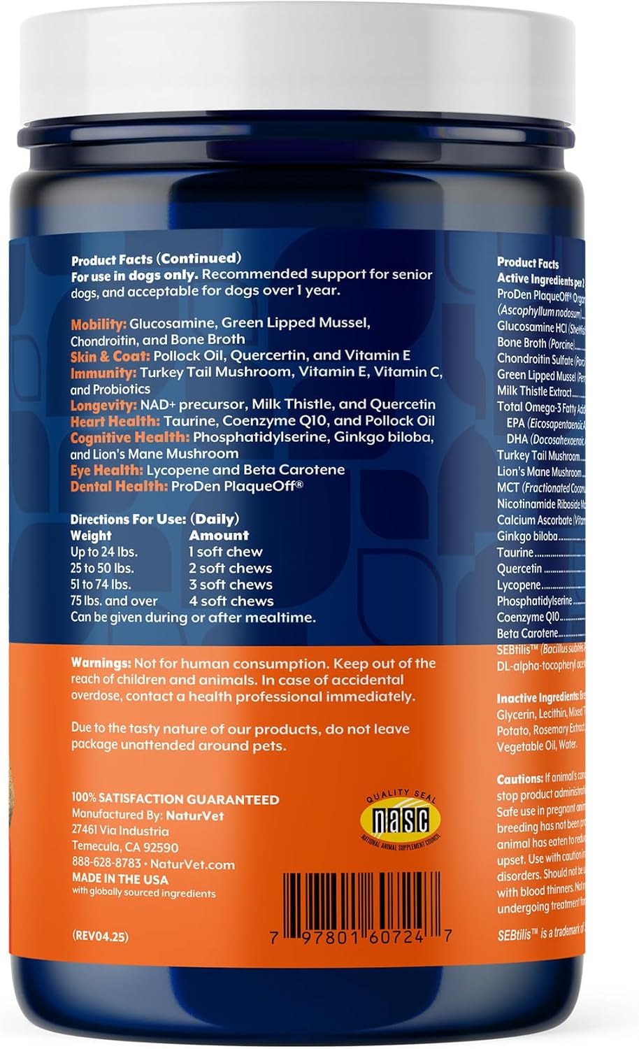 NaturVet All-in-One Cat & Dog Supplement Daily Multivitamin - 13 Oz Powder | Daily Multivitamin for Dogs & Cats - Supports Digestion, Skin & Coat with Omega-3, 6, 9 in a Wheat-Free Formula, 13 Oz Powder