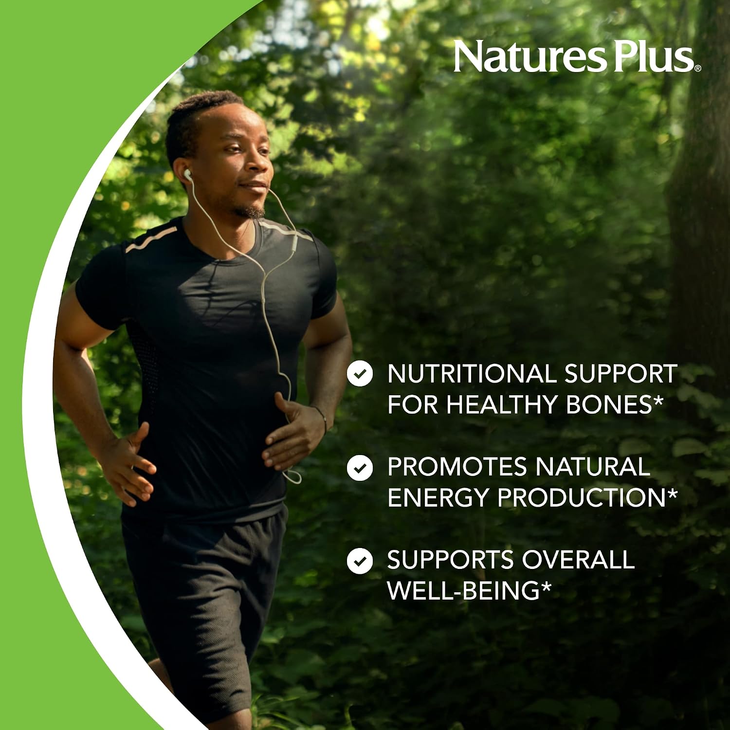 NaturesPlus Calcium/Magnesium/Vitamin D3 with Vitamin K2 - 60 Chewable Tablets - Supports Bone & Immune Health - Vanilla Flavor - Gluten Free - Up to 30 Servings