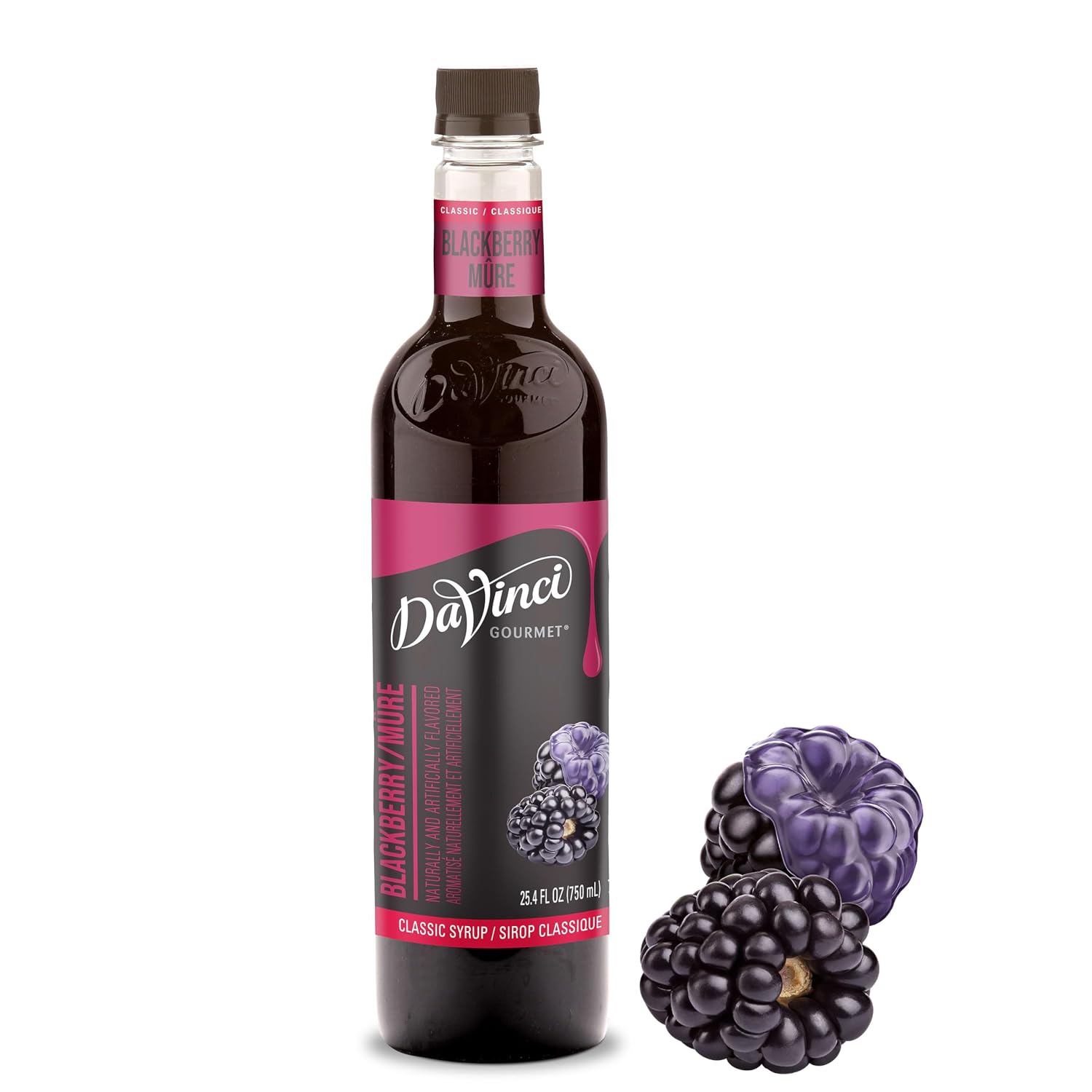 DaVinci Gourmet Classic Strawberry Syrup, 25.4 Fluid Ounces, Kosher, 1 Count