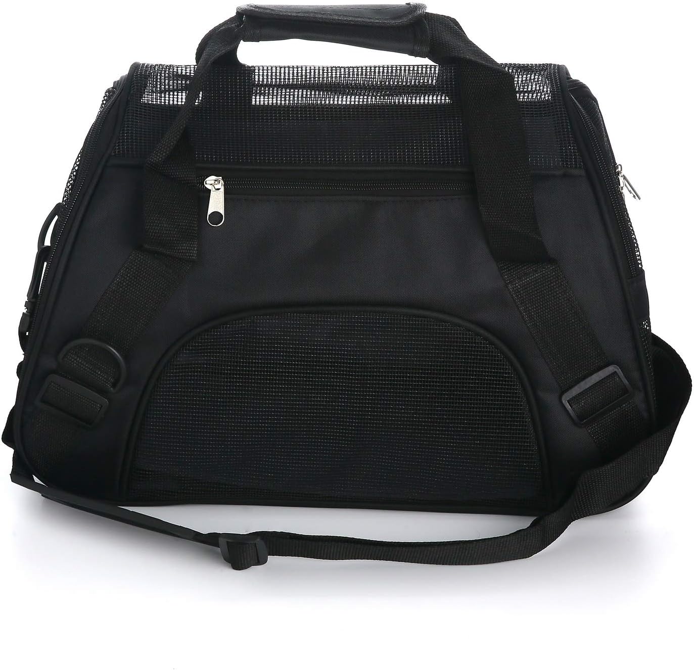 MuchL Cat Carrier for Cats Soft-Sided Travel Pat Carrier for Cat with Wooden Padding Board Airline Approved Lightweight Comfortable Cat Bag for
