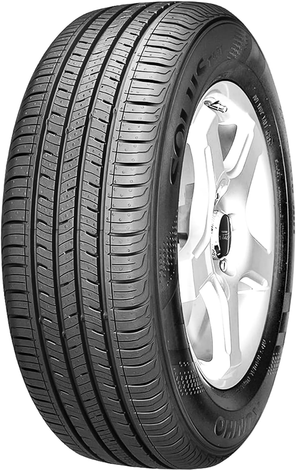 Kumho Solus TA31 All-Season Tire - 215/55R17 94V | Passenger Performance All Season Traction 94V Rated Standard Load Radial Construction Black Sidewall Tire