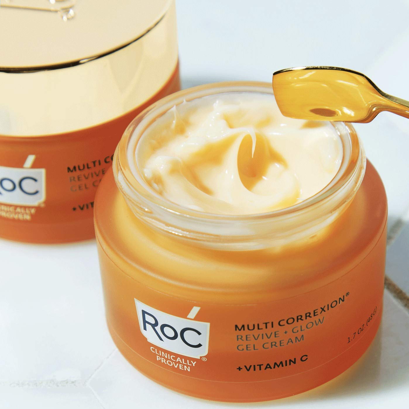 RoC Multi Correxion Revive + Glow 10% Vitamin C Face Moisturizer, 1.7 oz