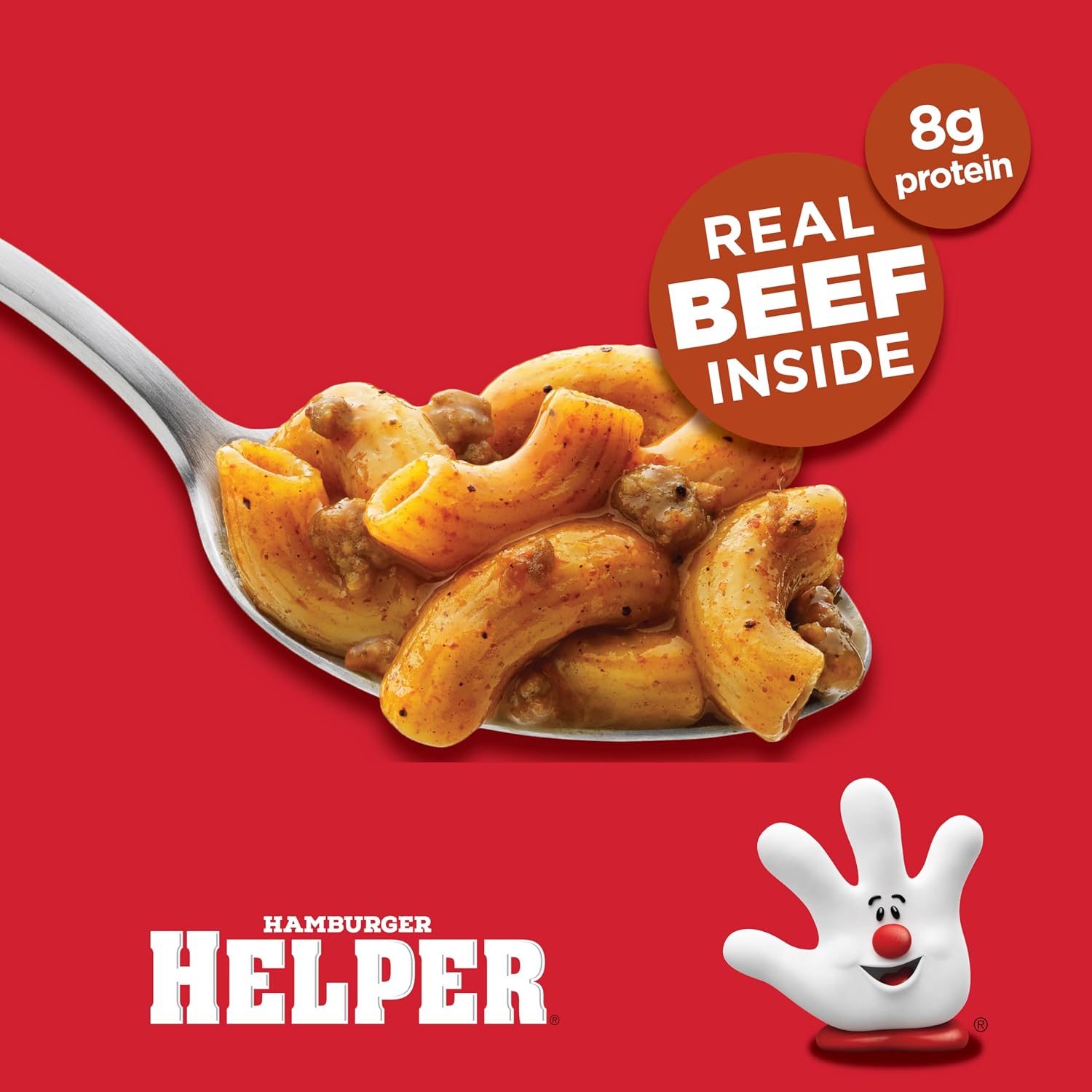 Hamburger Helper Beef Pasta Microwave Cup (2 oz - 6 Pack) No Artificial Flavors, Ready in 4 Minutes, Quick Meals for Midweek Dinners, Busy Evenings & Families On-the-Go