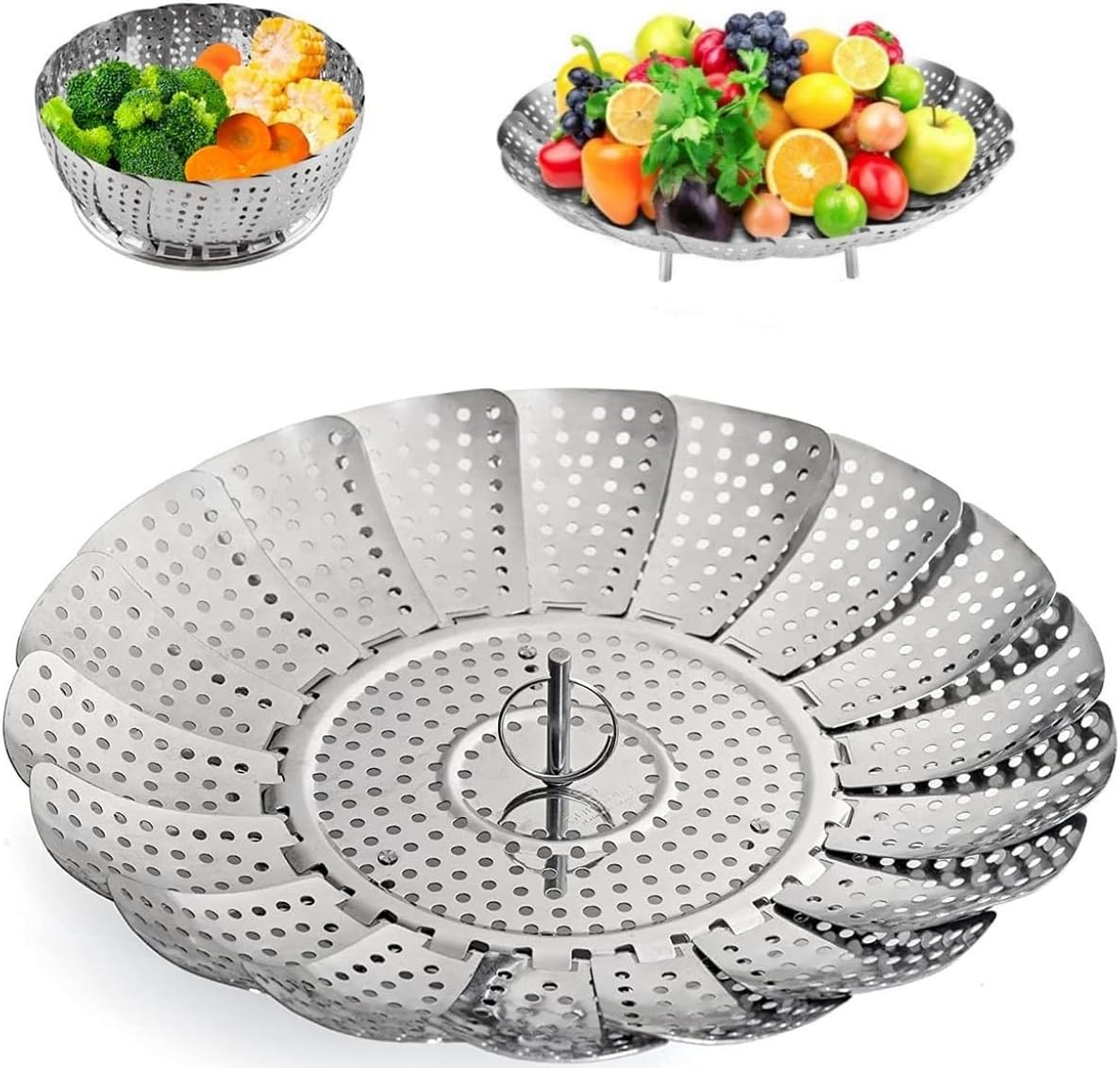 Steamer Basket Stainless Steel Instant Pot Accessories for Food and Vegetable