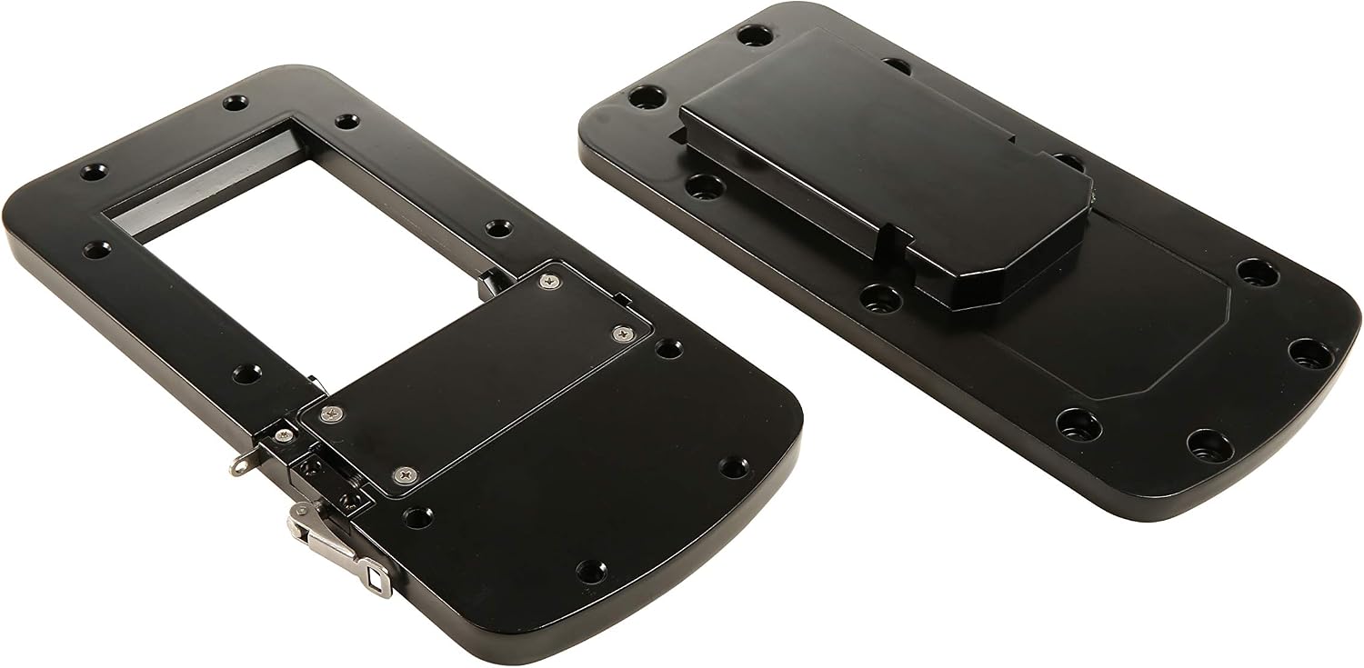 MotorGuide 8M0092064 Xi Series Quick-Release Mounting Bracket Kit for Trolling Motors — Aluminum — Black