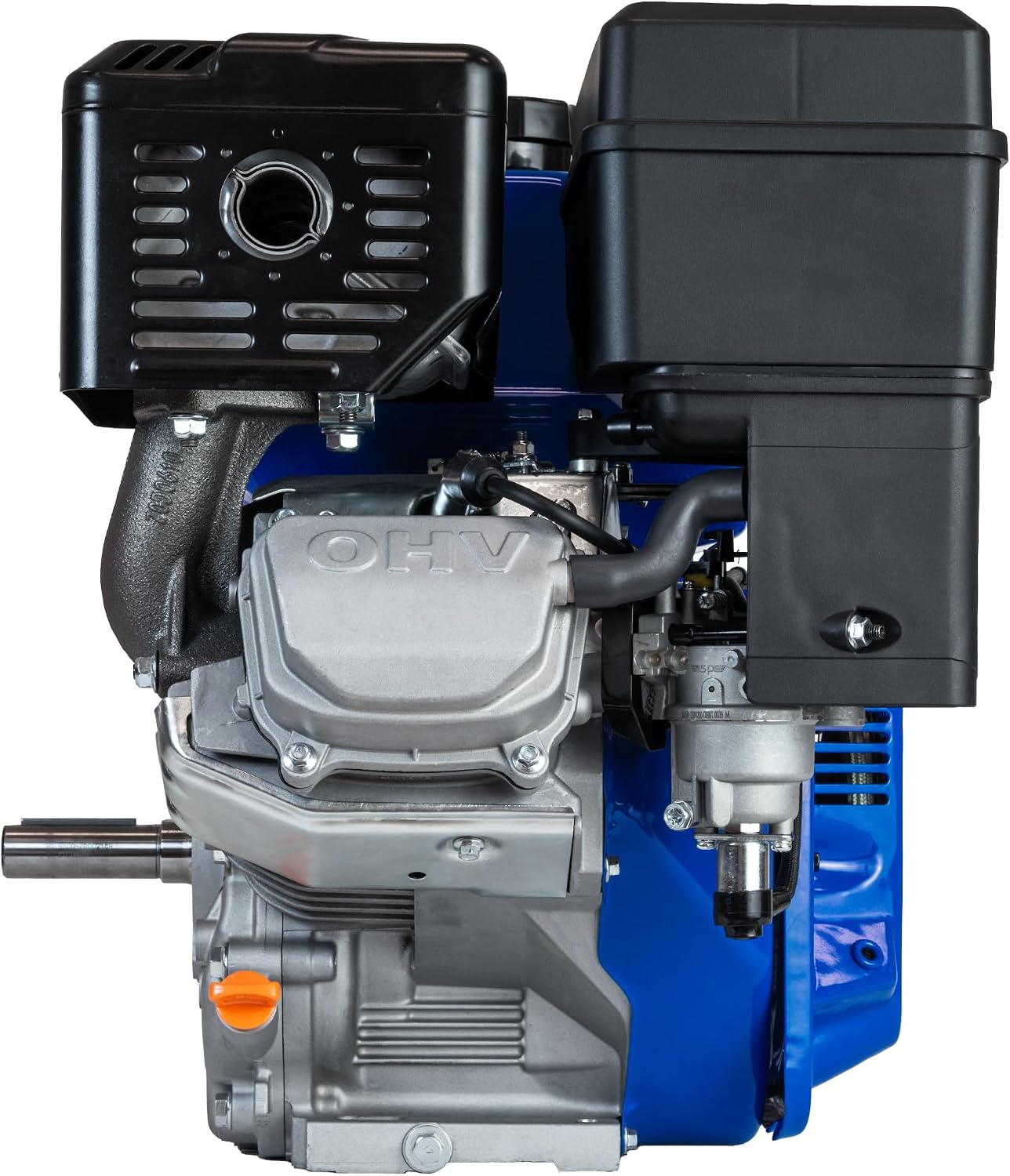 DuroMax XP7HPE 208cc Electric Start Gas Powered, 50 State Approved, Multi-Use Engine Blue
