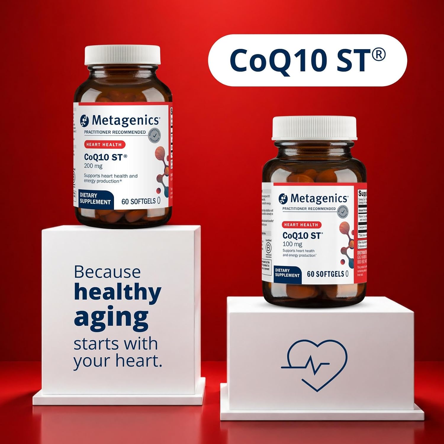 Metagenics - CoQ10 ST-100, 60 Count
