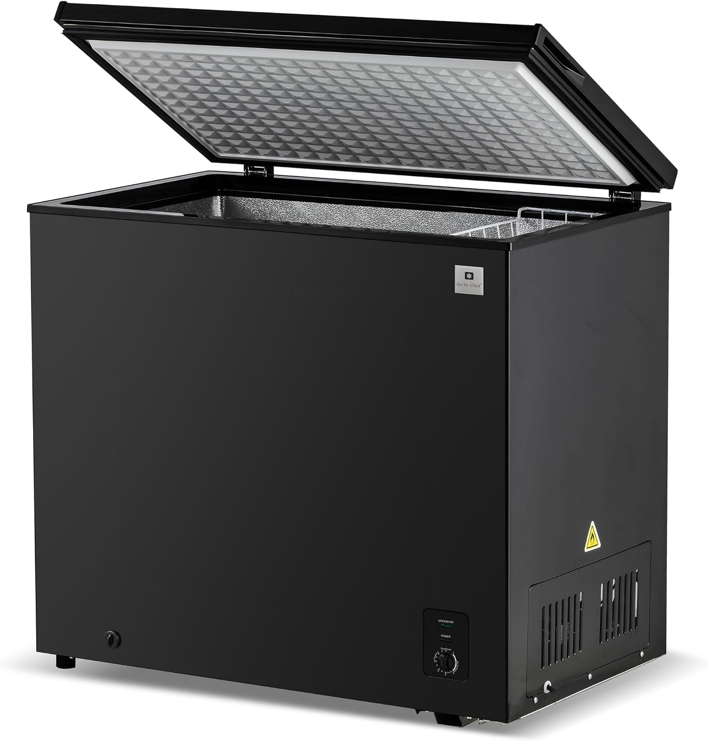 Arctic Chef, 7 Cu. Ft. Convertible Chest Freezer, Garage Ready Freezer or Refrigerator, Manual Defrost Chest Freezer with External Temperature Control