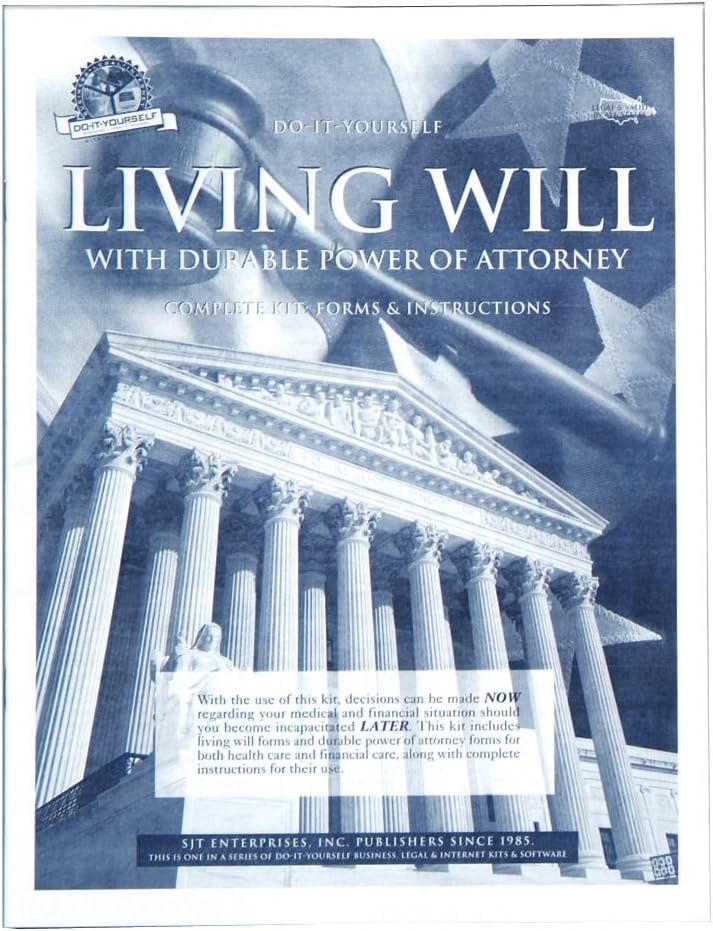 Do-It-Yourself Will Kit - Includes Last Will & Testament, Living Will | and Living Trust Booklets