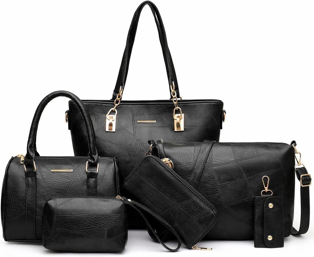 2E-youth Designer Purses and Handbags for Women Satchel Shoulder Bag Tote Top Handle Bag