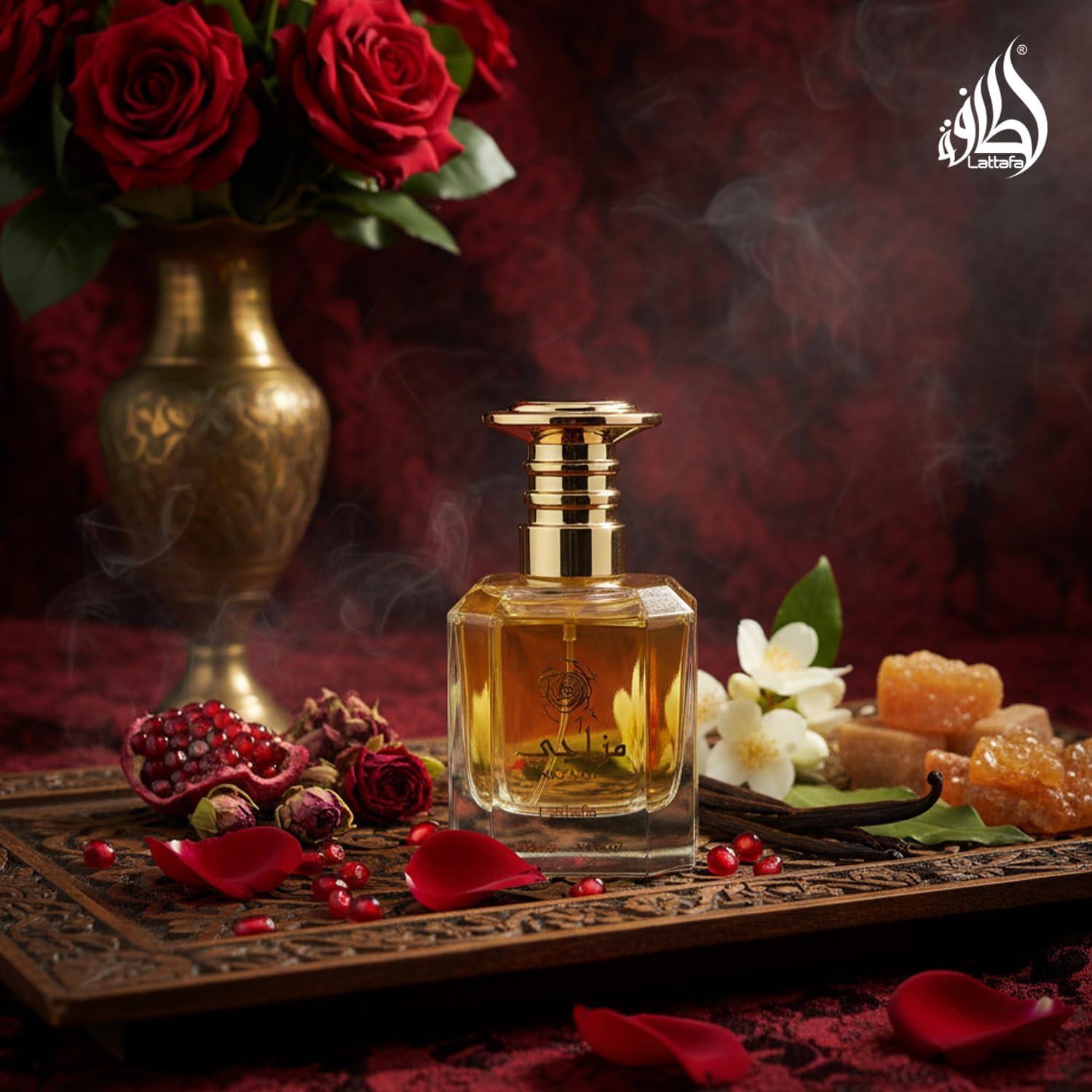 Lattafa Perfumes Bade'e Al Oud, Oud for Glory for Unisex Eau de Parfum Spray, 3.4 Ounce
