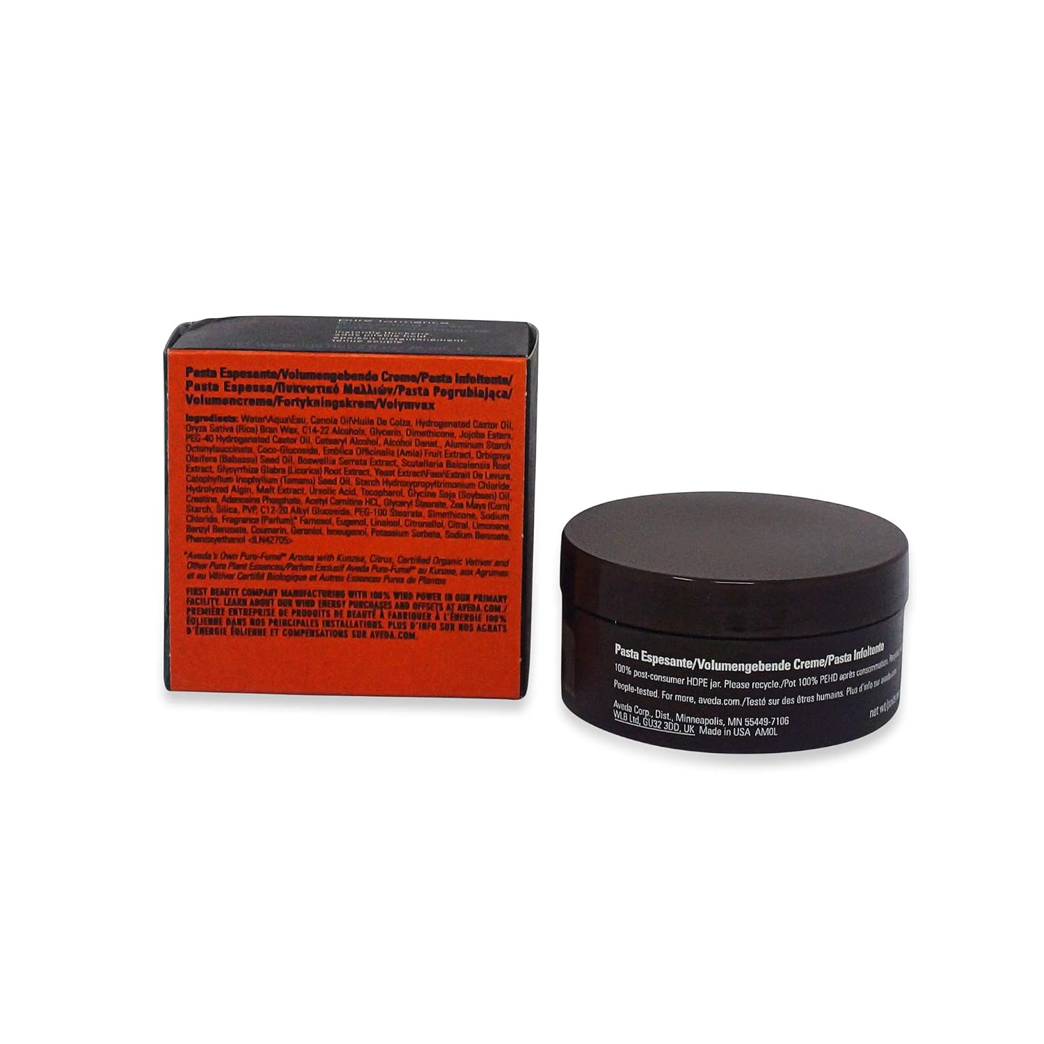 Aveda Men Pure-Formance Thickening Paste | Thickens Hair | Versatile Hold | Natural Finish Hair Styling Paste | With Amla |91% Naturally Derived*, 2.5 Fl Oz
