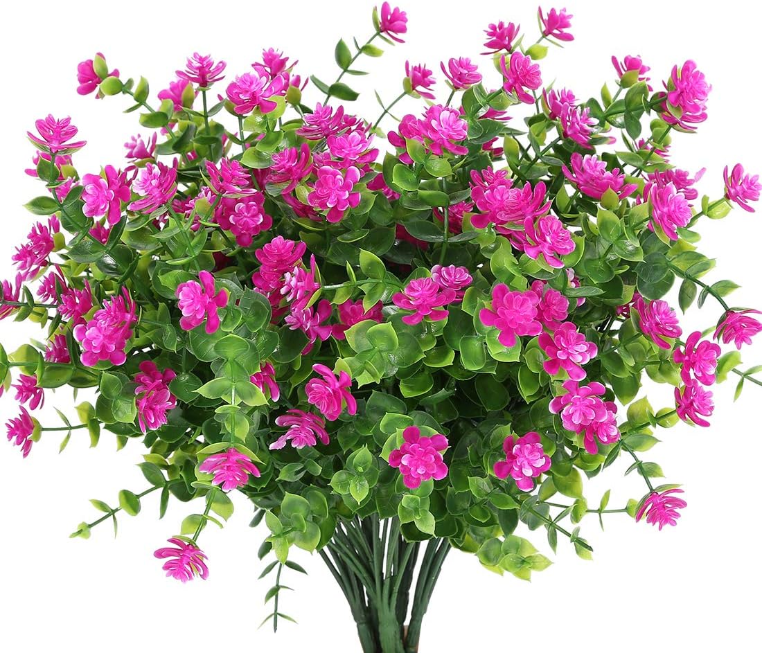 6 Bundles Artificial Flowers