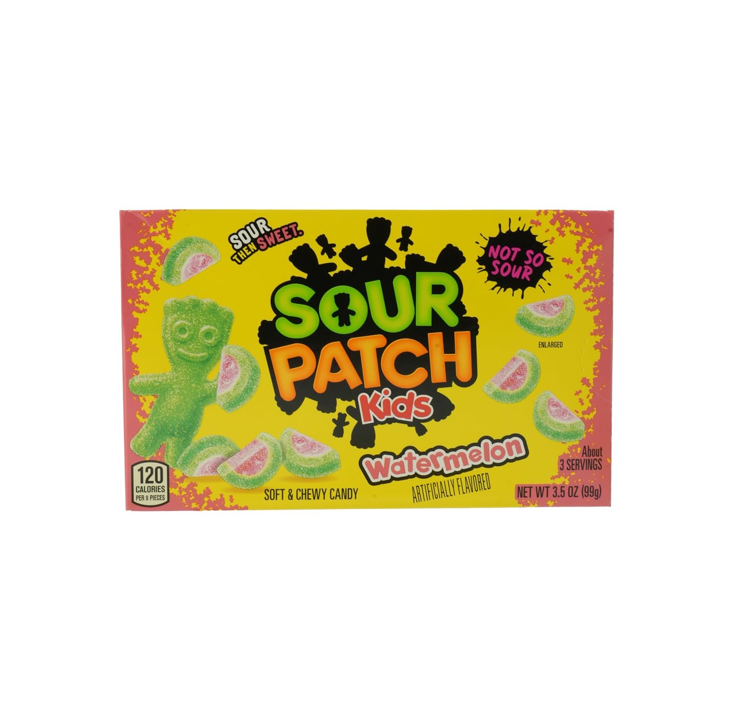 SOUR PATCH KIDS & SWEDISH FISH Soft & Chewy Gummy Candy Variety Pack, 15 ct