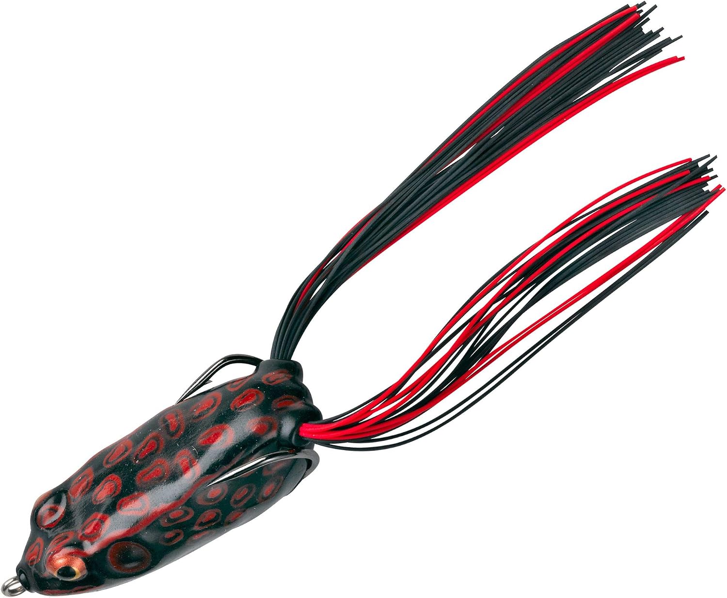 Booyah Pad Crasher Topwater Bass Fishing Hollow Body Frog Lure with Weedless Hooks