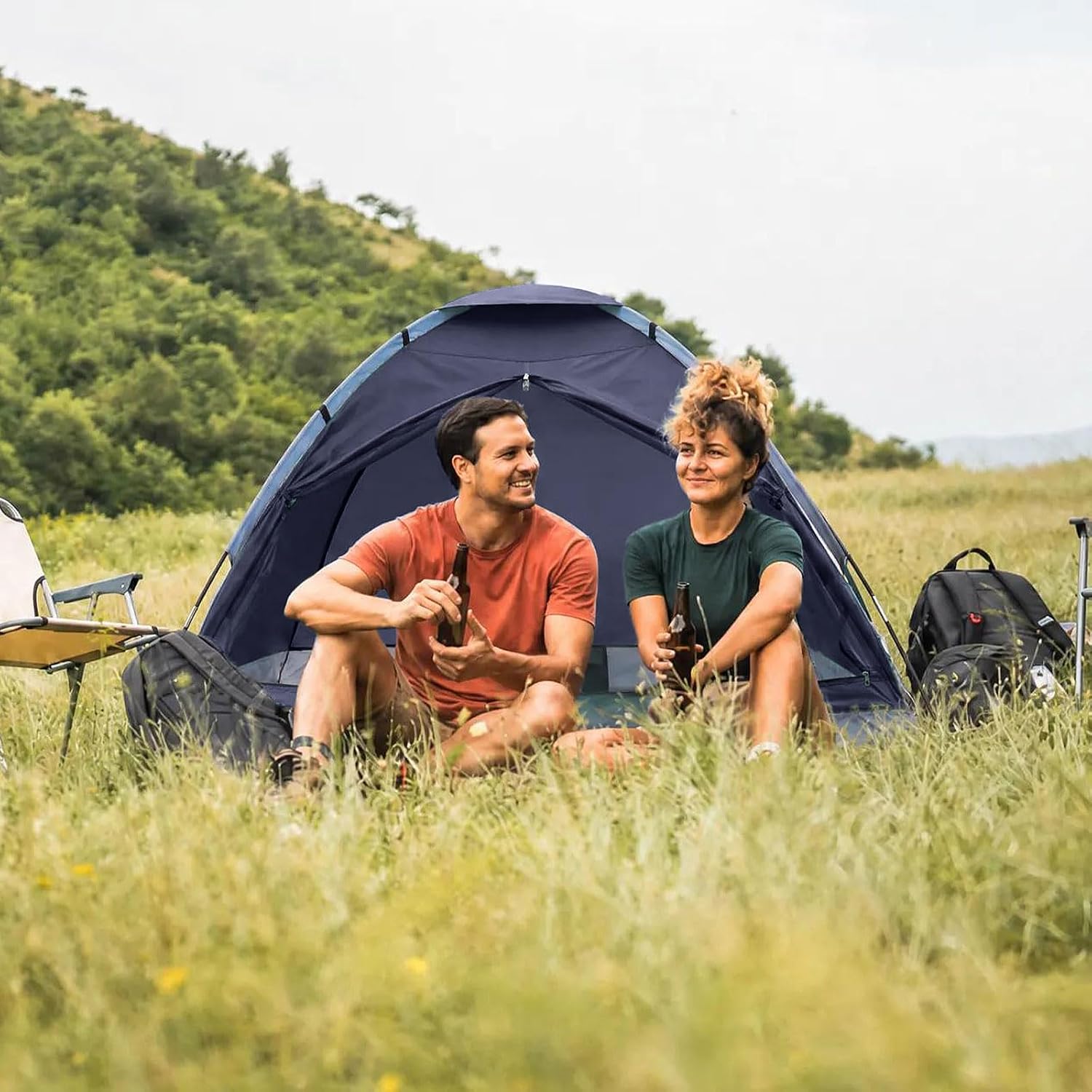 CAMEL CROWN Tents for Camping 2/3/4/5 Person Camping Dome Tent, Waterproof,Spacious, Lightweight Portable Backpacking Tent for Outdoor Camping/Hiking