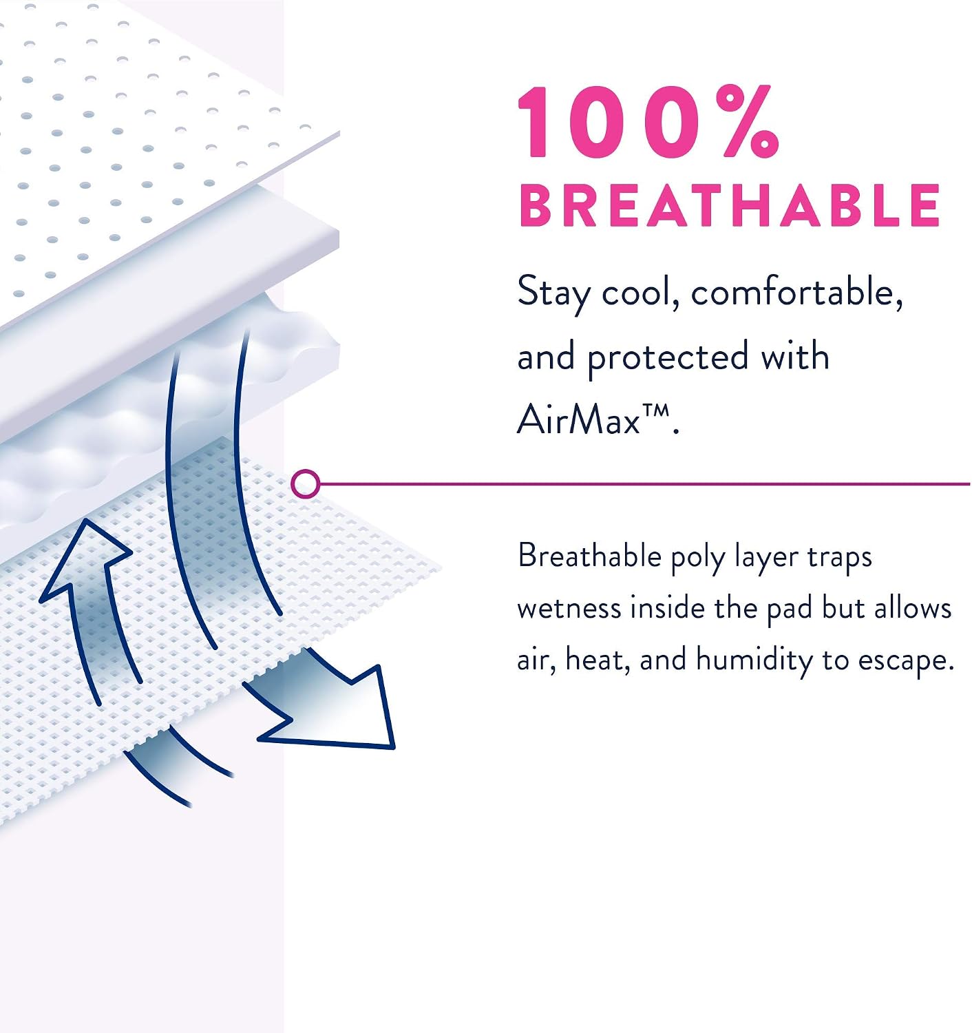Prevail Daily Underwear Disposable Underwear Female Pull On with Tear Away Seams Medium, PWC-512/1, Maximum, 80 Ct