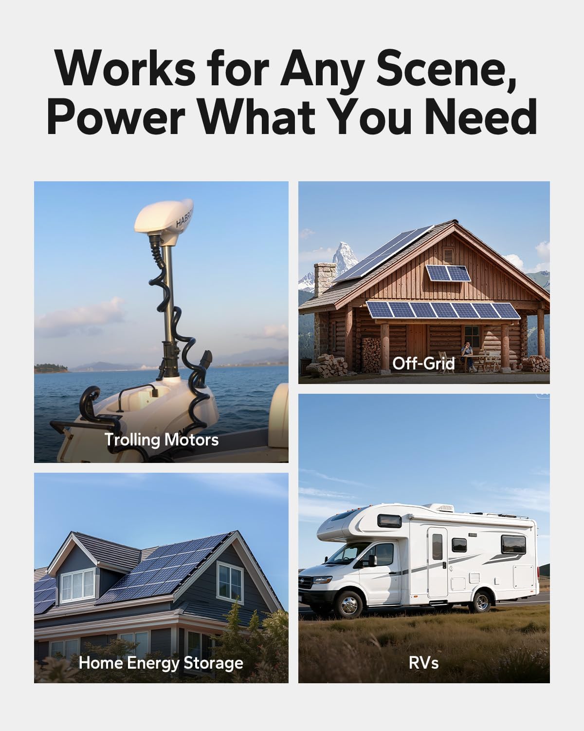 Litime 12V 50Ah LiFePO4 Trolling Motor Battery for Marine RV Solar Camper