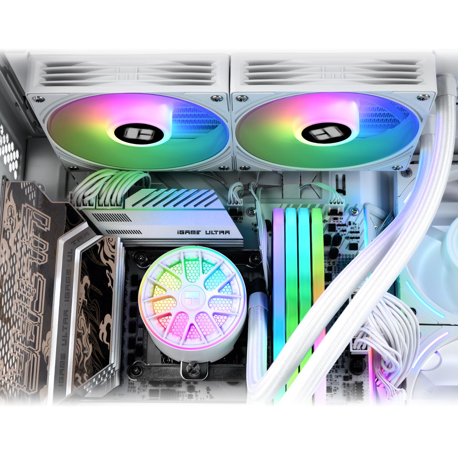 Thermalright Aqua Elite 360 ARGB Liquid CPU Cooler, 360 AIO Cooling Row Size, 3 x 120mm PWM Fans, Computer CPU Cooler,for AMD:AM4/AM5, Intel LGA1851/1150/1151/1200/1700